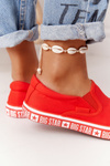 Women's Slip-on Sneakers Big Star HH274010 Red