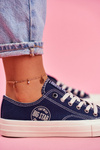 Women's Big Star Sneakers Navy Blue FF274125