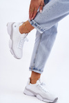 Women's Slip-on Sports Shoes Memory Foam System Big Star LL274A142 White