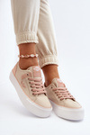 Fabric Women's Sneakers Lee Cooper LCW-24-31-2196 Beige