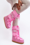 Women's High Snow Boots Pink Venila