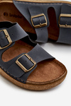 Light Comfortable Men's Flip-Flops with Buckles Inblu MT000016 Navy