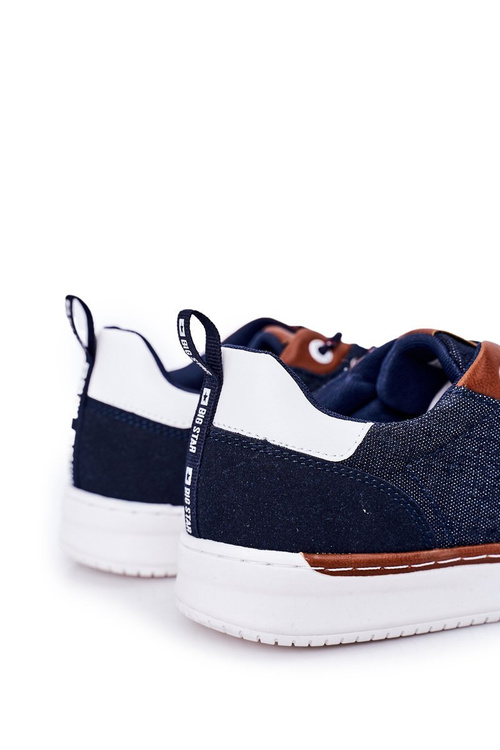 Men's Sneakers Big Star HH174163 Navy Blue