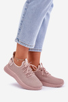 Mesh Slip-on Sports Shoes Women Pink Harice