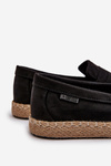 Eco Suede Men's Espadrilles Big Star NN174046 Black