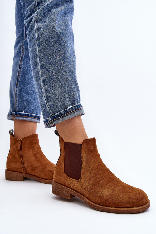 Sztyblety Botki Damskie Camel Sawarra 5631