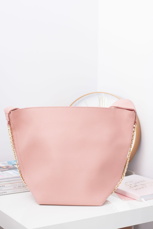 Women's A4 Shopper Bag Powder Pink
