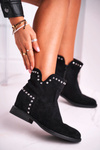 Women’s Boots On Flat Heel Black Autumn Vibes