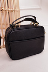 Leather Trunk Handbag VERA PELLE Black