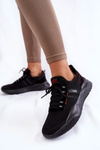 Women's Sneakers Memory Foam System Big Star KK274345 Black