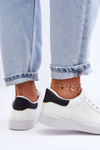 Women's Classic Sports Shoes White-Black Corrine