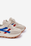 Dziecięce Sneakersy Na Rzep Beżowe Savilia