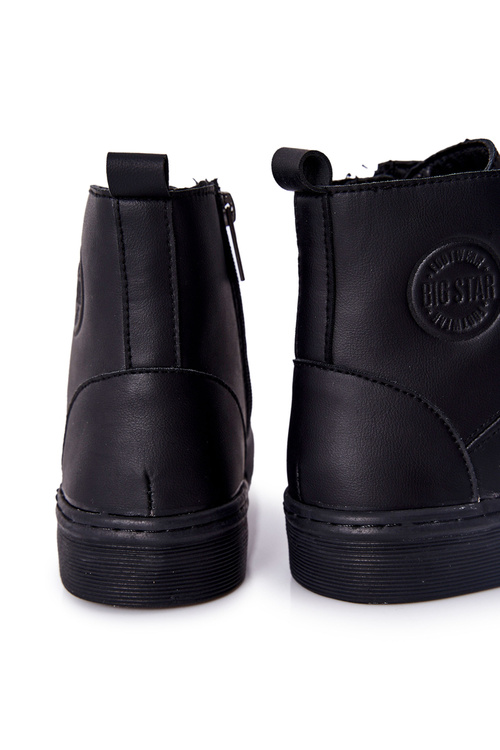 Men's High SneakersBIG STAR II174048 Black
