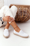 Espadrilles On A Braided Sole Big Star HDD274015 White