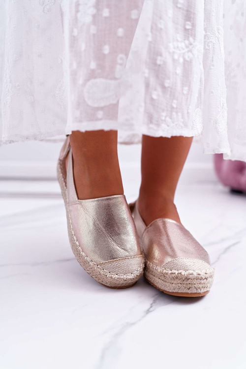 Espadrilles Women's Tennis Shoes Gold Moriente