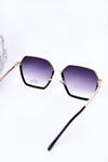 Geometric Sunglasses Black Ombre