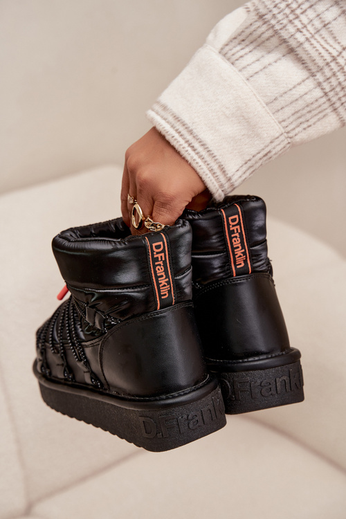 Women's snow boots on platform DFranklin DFSH370020 Black