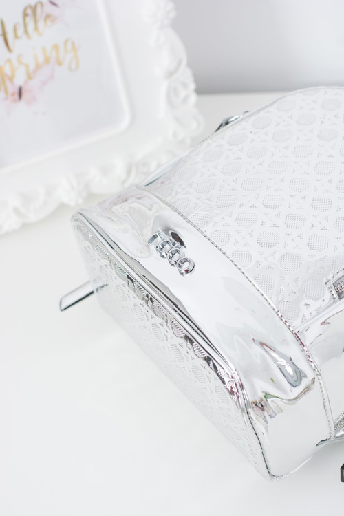 NOBO Silver Designer Backpack