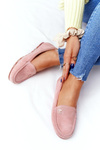 Women's Suede Loafers Pink Madelyn
