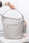 Grey Large Women's Shopper Bag