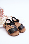 Classic Children's Sandals Black Izzy