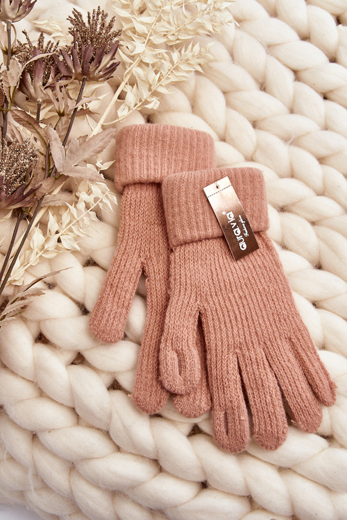 Smooth Women's Touchscreen Pink Gloves
