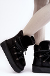Waterproof Platform Vegan Snow Boots DFranklin DFSH371008 Black