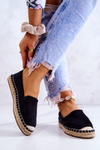 Espadryle Damskie Klasyczne Czarne Big Star JJ274952