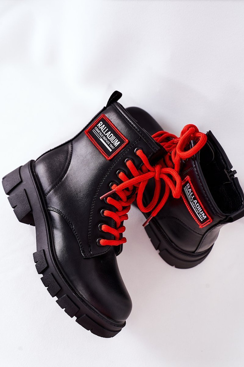 Children's Boots Shiny Black Fincastle