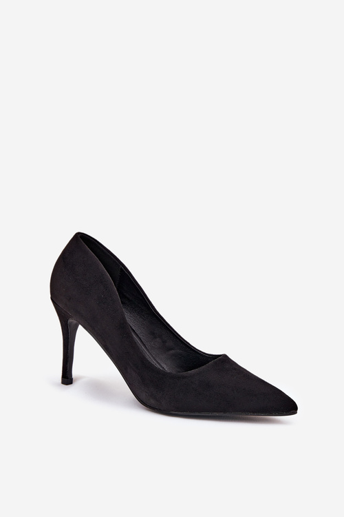 Stiletto Heels Made Of Eco Suede Black Vannith