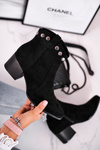 Women’s Boots On Heel Sergio Leone Black BT617