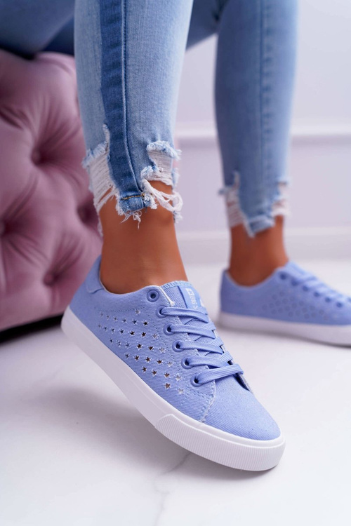 Damskie Trampki Big Star Niebieskie DD274047