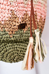 Braided Messenger Bag NOBO XK0430 Beige