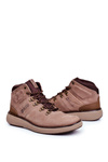 Men's Trekking Boots Leather Big Star Brown GG174492