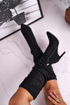 Women's High Boots On High Heel Black Dynamic