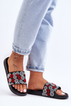 Women's Slippers With Emoticons Black Cosette