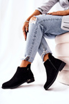 Women's boots suede black Numbero