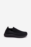 Fabric Slip-On Women's Sports Shoes Black Astusa