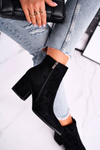 Women's Boots On Heel Black So Good