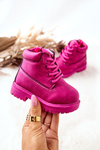 Powder Warm Children's Boots Fuchsia Dexter