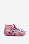 Heart Slippers Papcie Befado 213P140 Pink
