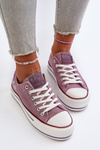 Women's sneakers on a thick sole Lee Cooper LCW-24-31-2219 purple