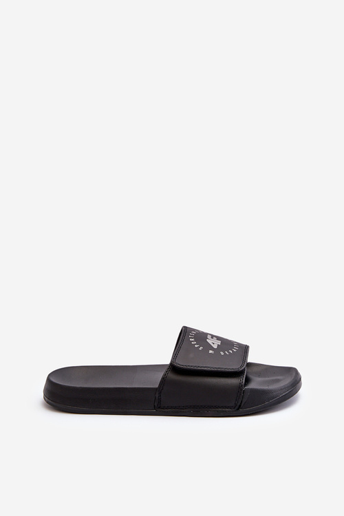 Black boys' flip-flops 4FJMM00FFLIM043-21S