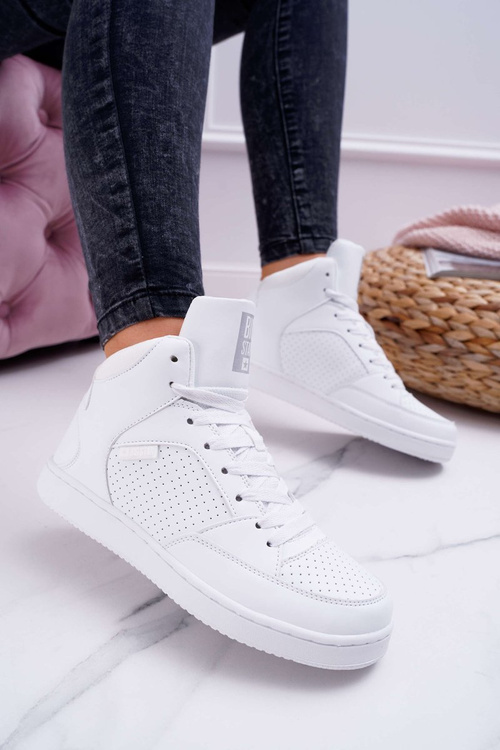 Women's Big Star High Sneakers White EE274210