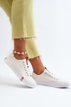 Trampki Damskie Niskie Białe Lee Cooper LCW-24-31-2239