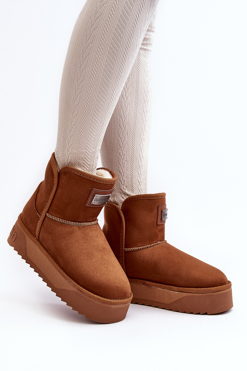 Vegan Platform Snow Boots D.Franklin DFSH371004 Brown