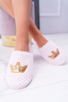 Women's Slippers SOXO Golden Crown Pink
