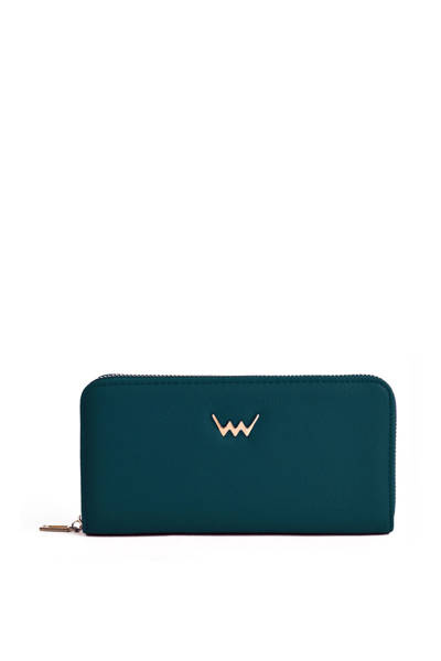 Large Women's Zip Wallet Blue Hailey