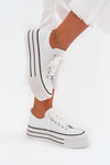 Women's Sneakers On Massive Platform White Marinae