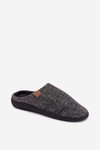 Men's Black Slippers Serevan